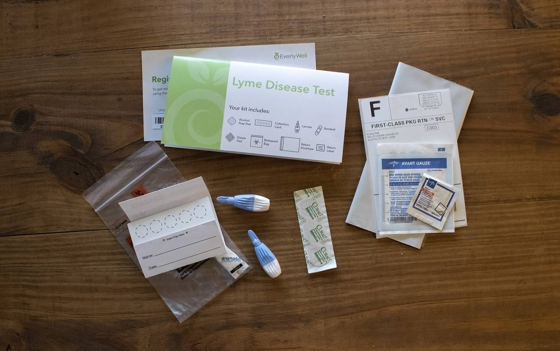 Everlywell at-home Lyme Disease Test