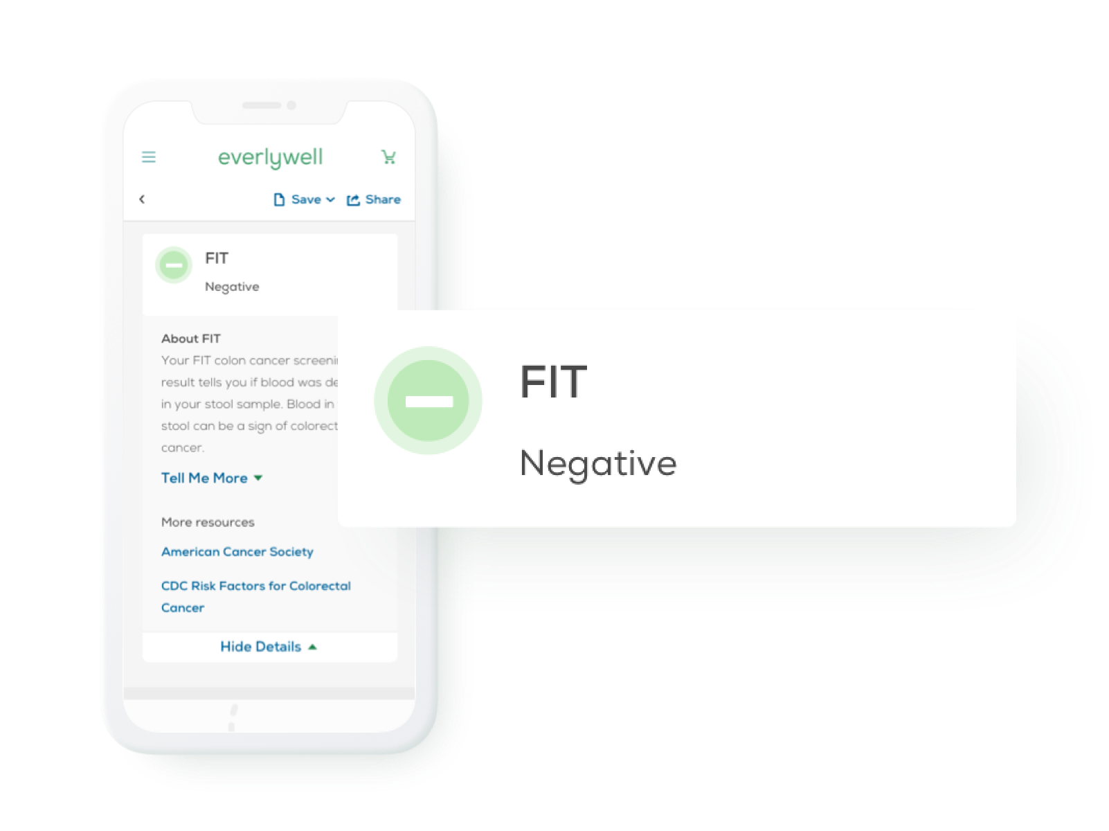 At-home FIT Colon Cancer Test Results