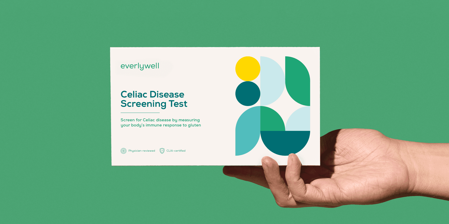 Person holding test wondering how long it takes for celiac blood test results