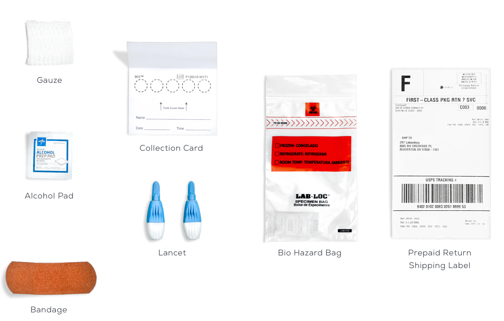 Medium Finger Prick Blood Test, Desktop